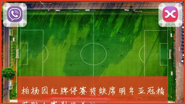 柏杨因红牌停赛将缺席明年亚冠精英附加赛引发关注
